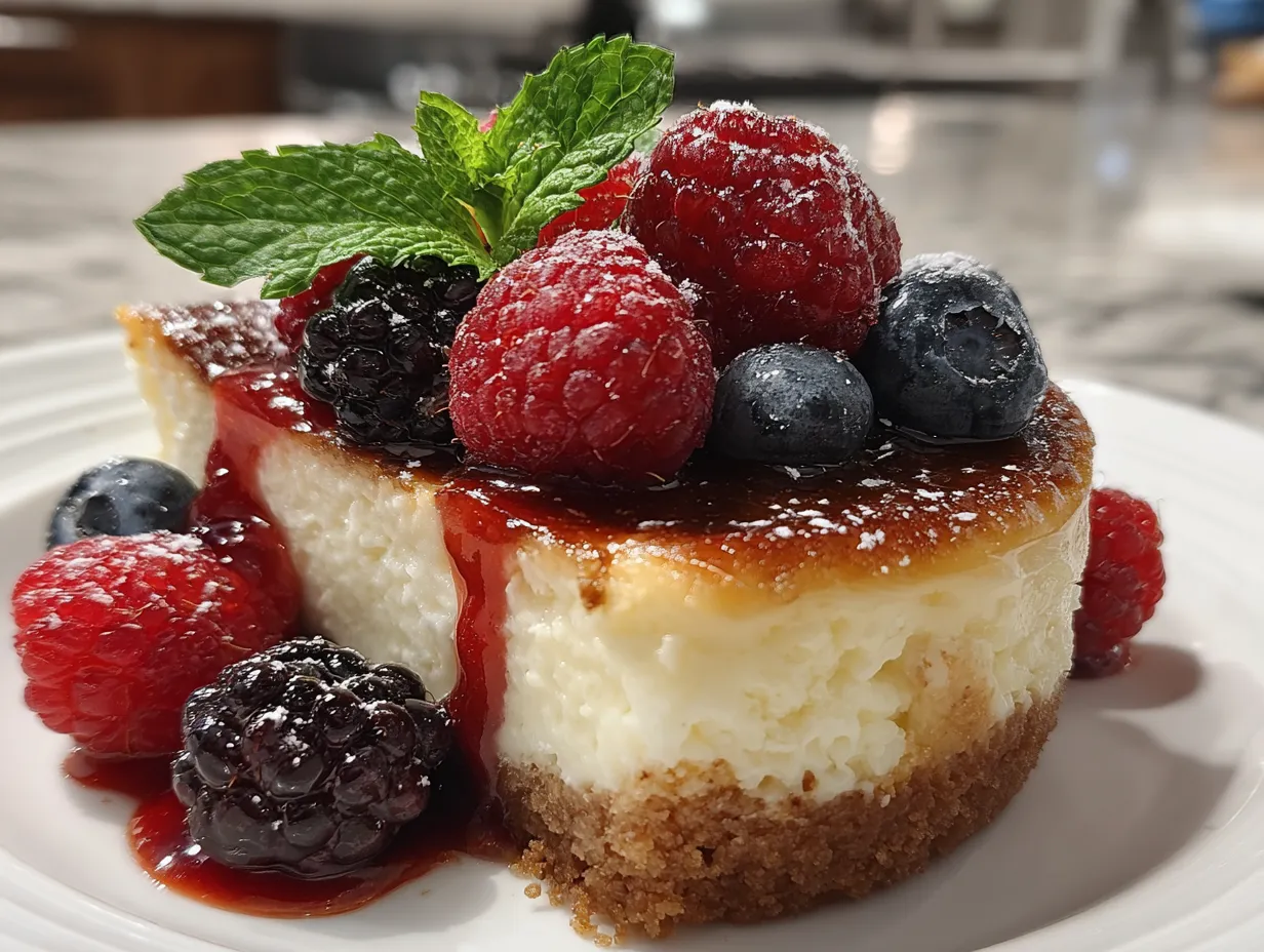 Delicious Berry Cheesecake