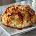 Delicious Homemade Caramel Apple Cheese Ball