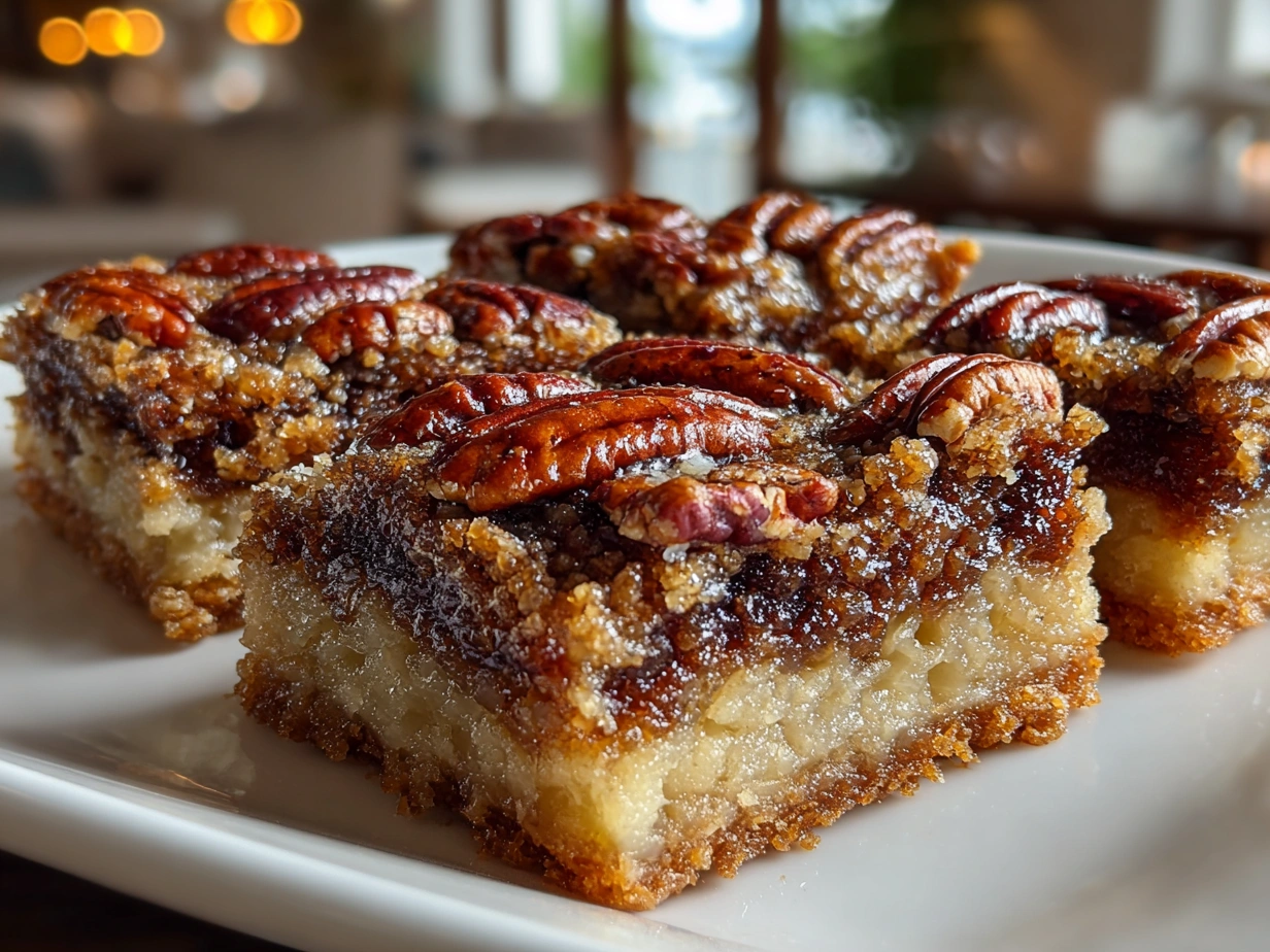 Delicious Homemade Pecan Pie Bars