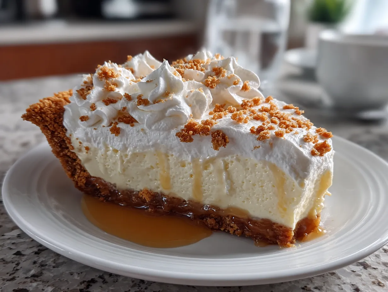 Delicious Maple Cream Pie on Display