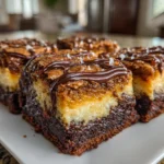 Delicious Pumpkin Cheesecake Brownies