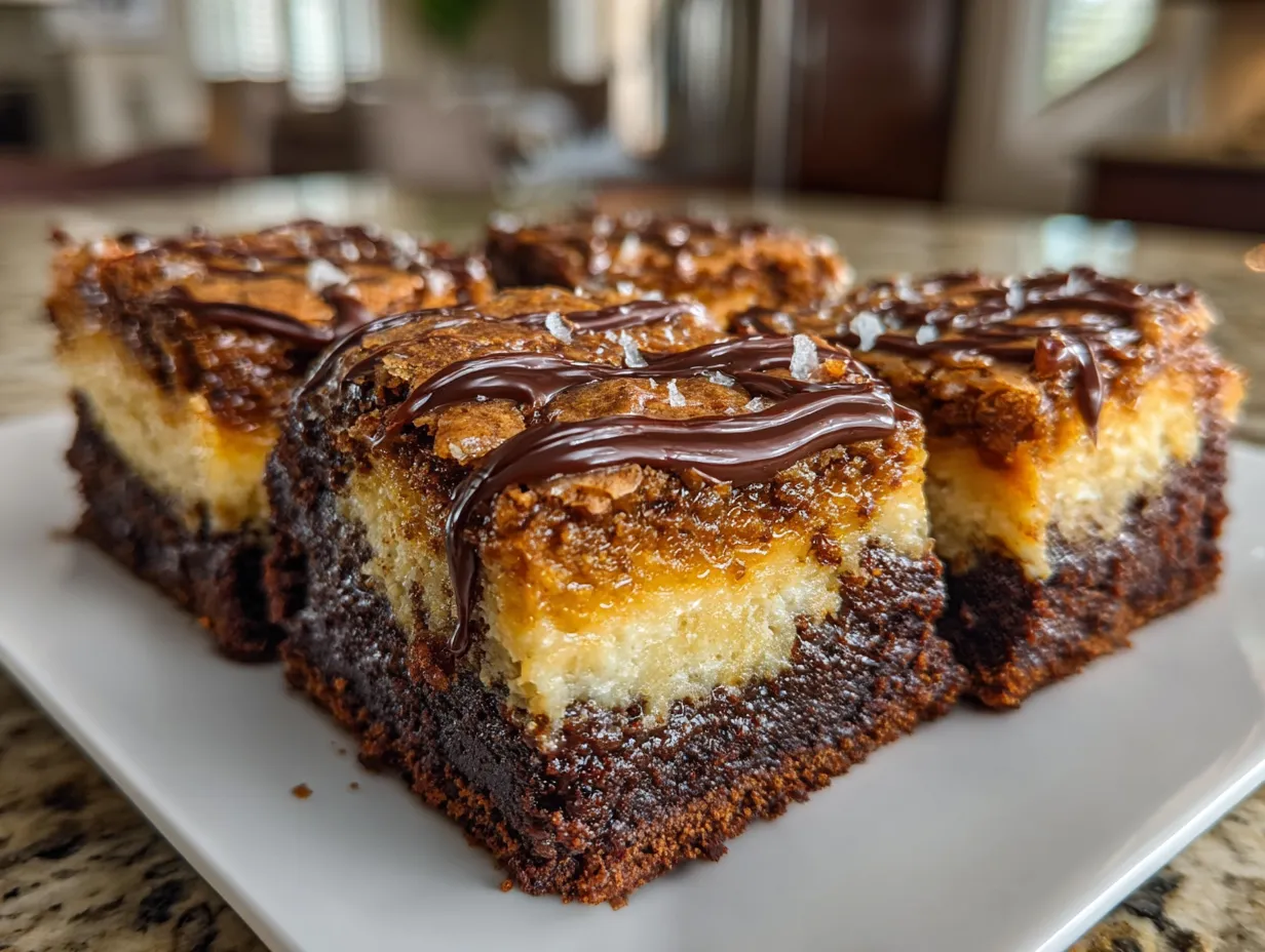 Delicious Pumpkin Cheesecake Brownies