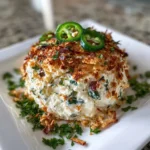 Delicious Spicy Jalapeño Popper Cheese Ball