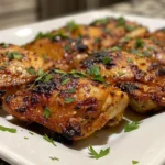 Deviled Chicken Thighs Appetizer