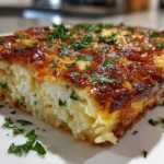 Egg Hashbrown Casserole Delight
