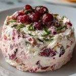 Festive Cranberry Jalapeno Cream Cheese Dip