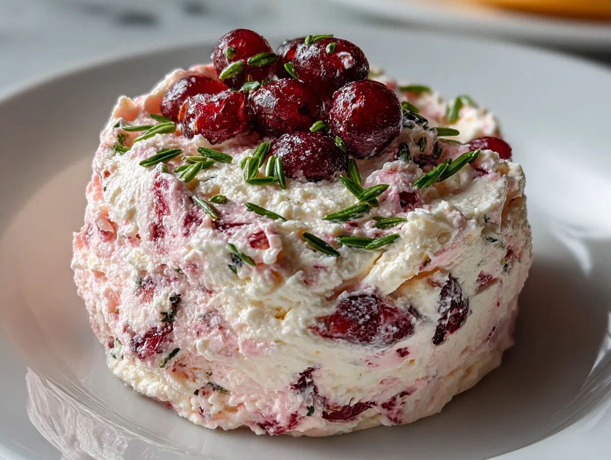 Festive Cranberry Jalapeno Cream Cheese Dip