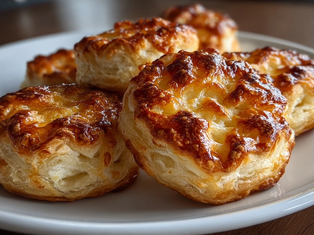 Golden Puff Pastry Brie Bites Ready to Serve