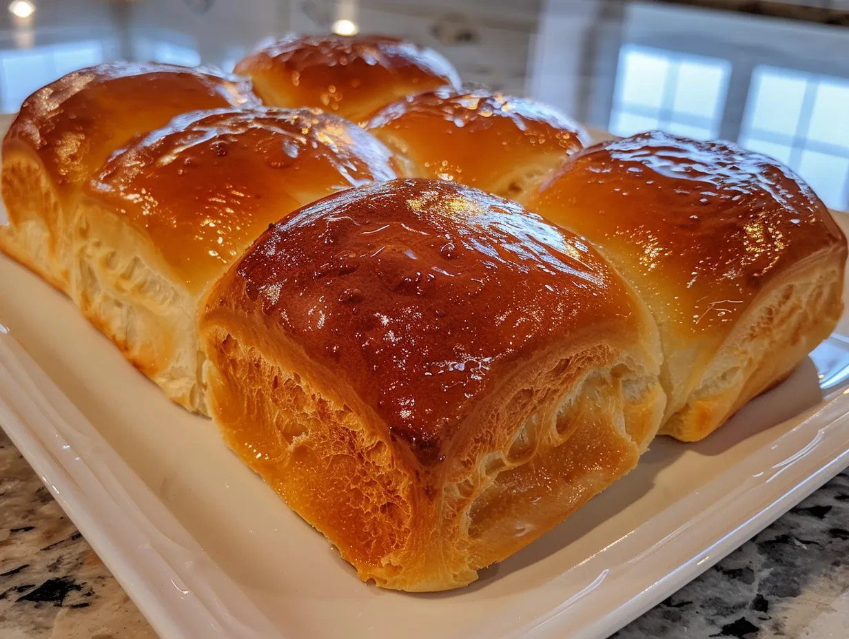 Golden Sweet Potato Rolls