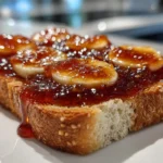 Homemade Banana Jam on Toast