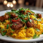 Homemade Spaghetti Squash Dinner