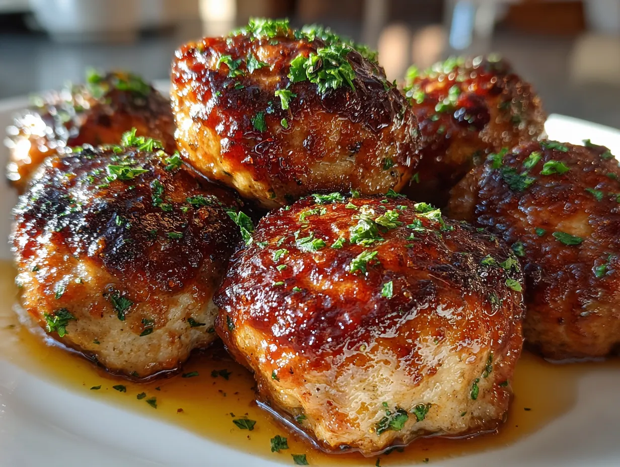 Mouthwatering Cranberry Turkey Meatballs