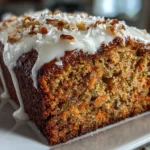Mouthwatering slice of Carrot Cake Banana Bread