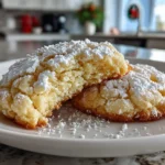 Soft Sugar Cookie on a Plate