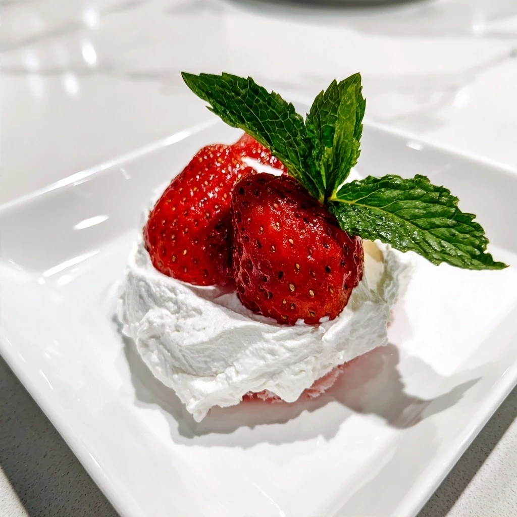 Final presentation of Strawberry Cool Whip Candy