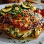 Delicious Chicken and Zucchini Bake Ready to Serve