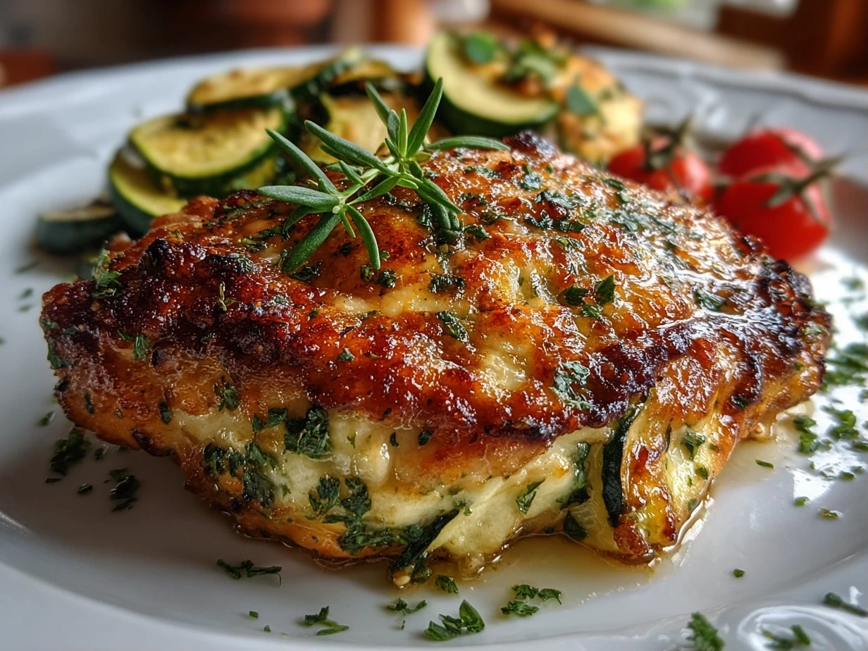 Delicious Chicken and Zucchini Bake Ready to Serve