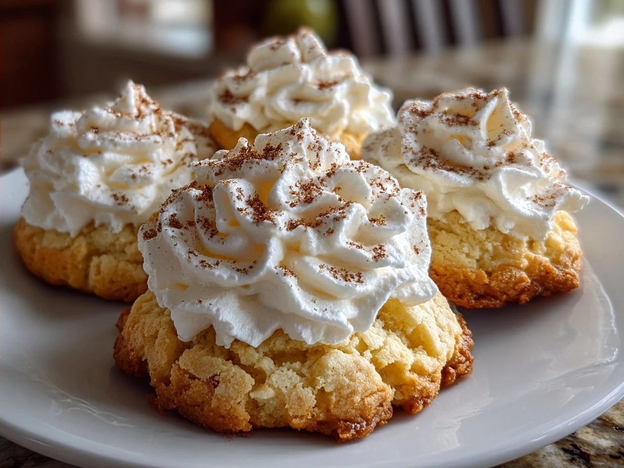 Finished Easy Cool Whip Cookies