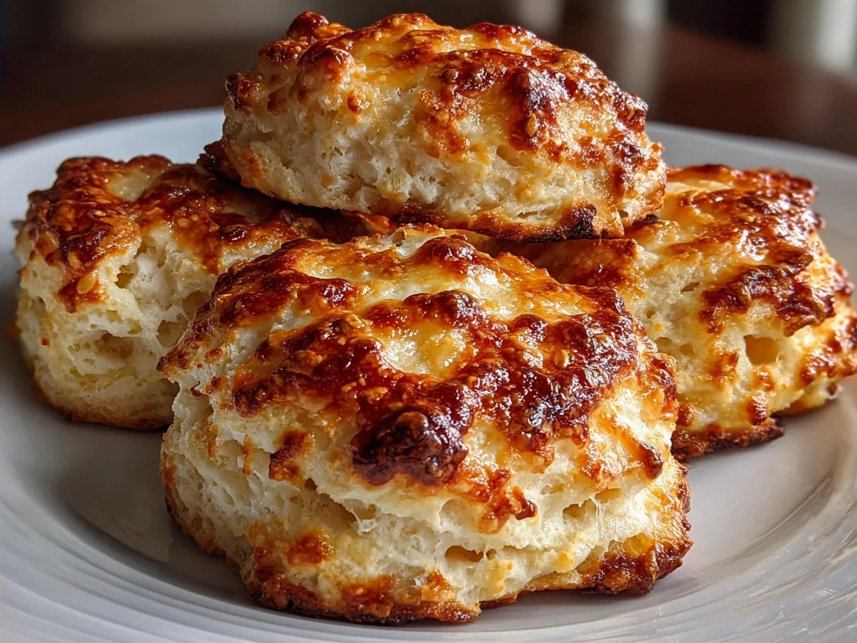 Freshly baked Homemade Buttermilk Biscuits ready to serve
