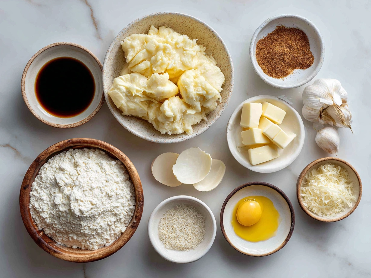 Ingredients for Scalloped Potatoes Recipe