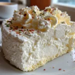 Close-up of creamy Boursin cheese with herbs