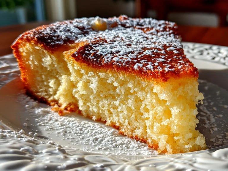 Comforting homemade Flourless Yogurt Cake