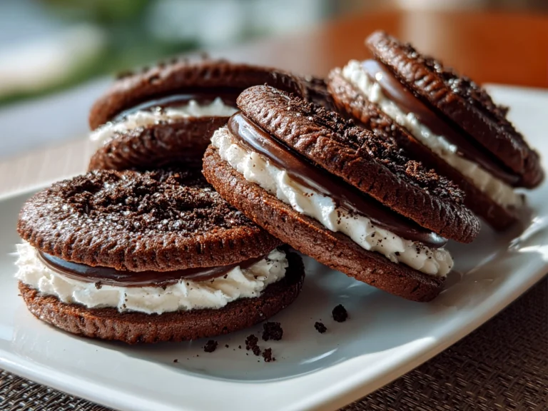 Food blogger, taken with iPhone 14 Pro. Close-up slight angle of freshly prepared OREO Basketball cookies on white plate. Mouthwatering --ar 4:3 --style raw --s 260