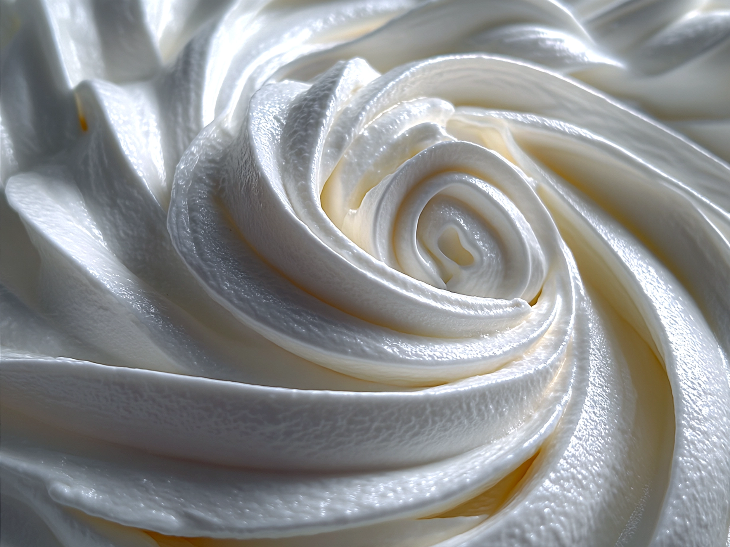 Creamy Greek Yogurt Jello Fluff served in a glass bowl with mixed fruit