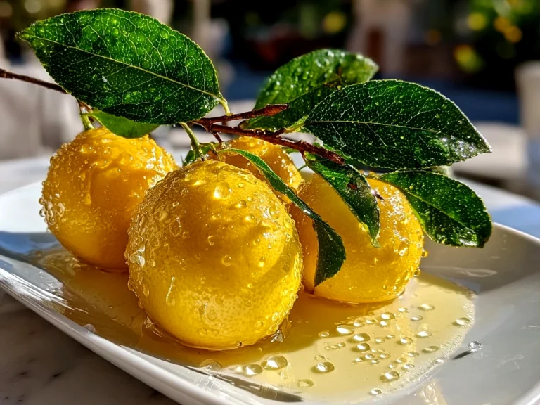 Homemade limoncello close-up on white plate