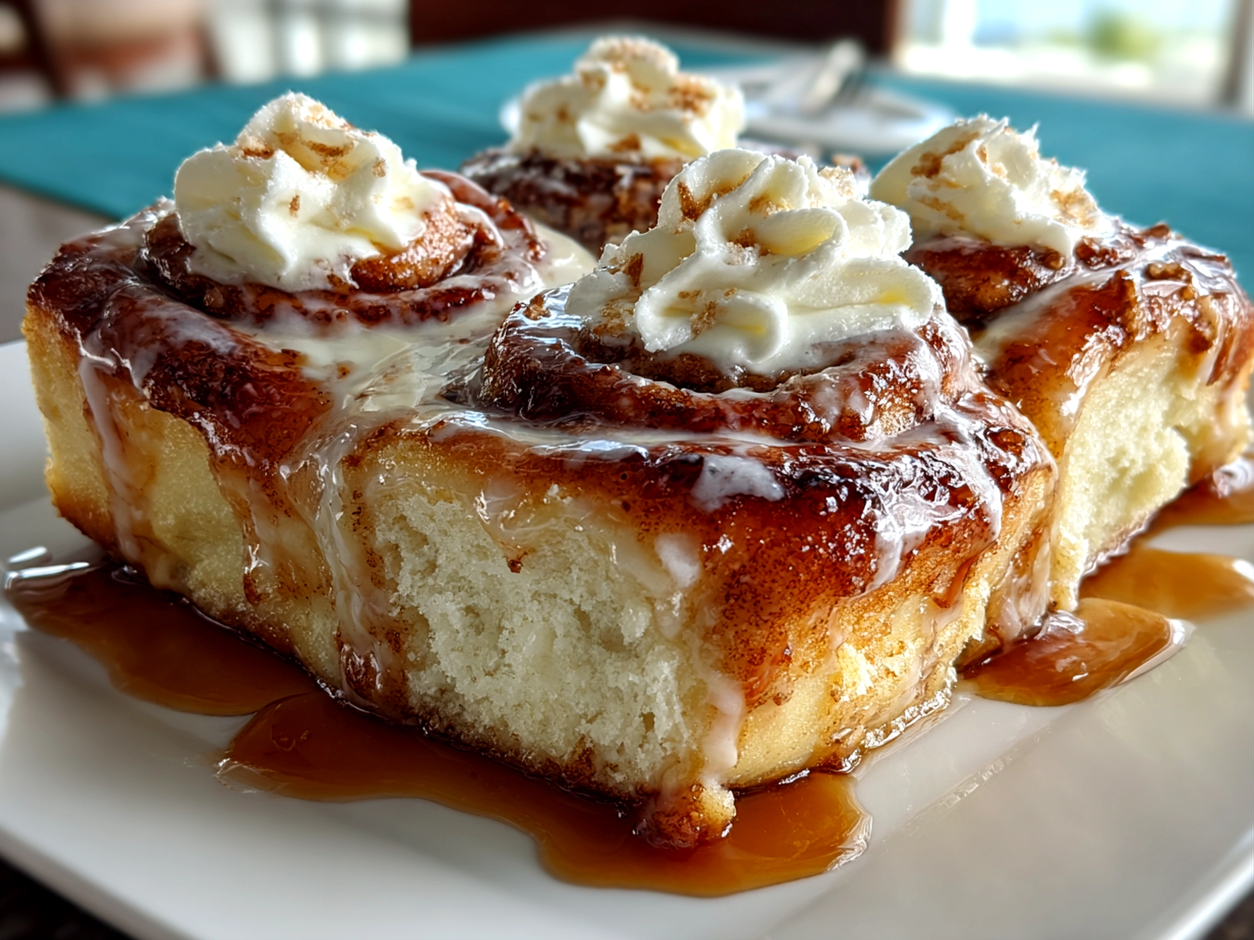 Homemade Tres Leches Cinnamon Rolls
